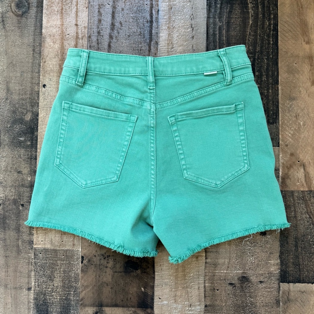 RFM Green Denim Women's Shorts - Size Medium - Picture 8 of 10